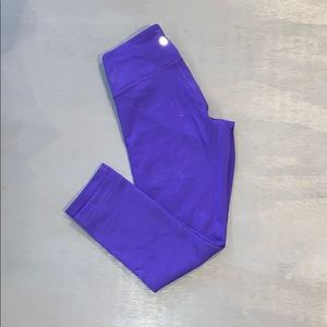 LULULEMON REVERSIBLE CAPRIS SIZE 2